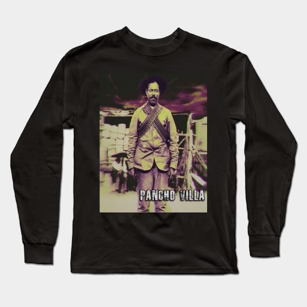 Pancho Villa (Y) Long Sleeve T-Shirt by BlackOzean